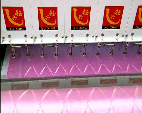 Hersteller Yuxing 33 Köpfe steuern steppende Stickmaschinen des Verschlussstiches für Verkauf
